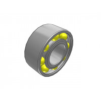 Двухрядные радиально-упорные шариковые подшипники - 3308 A SKF